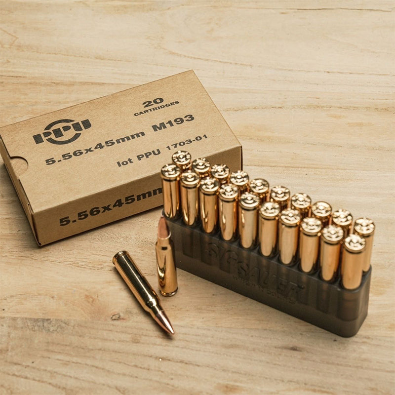 ウィンチェスター WINCHESTER M193 5.56x45mm FMJ プラスチックメッキ弾 模型カート・トイモデル