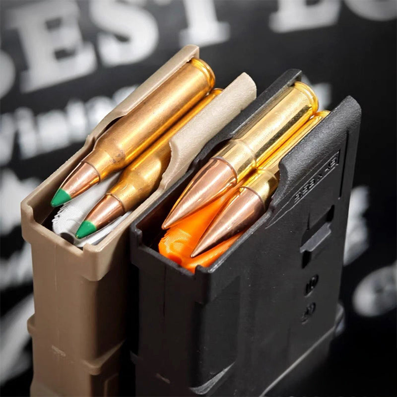 M855 62GR 5.56x45mm FMJ グリーンティップ プラスチックメッキ弾 模型カート・トイモデル