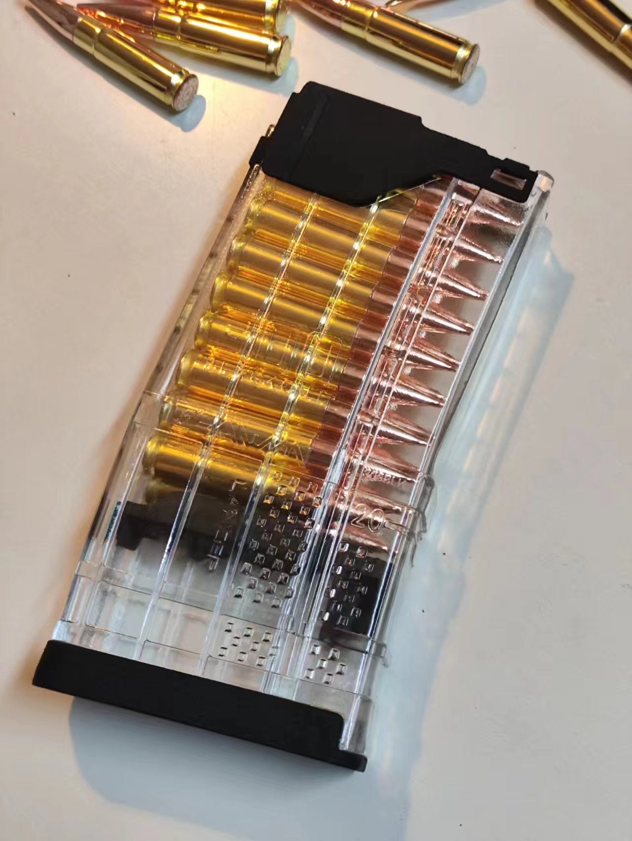 .300BLK 弾丸模型カート ABS素材 弾丸モデルに含まれるもの:20シェル+ベース+シグボックス