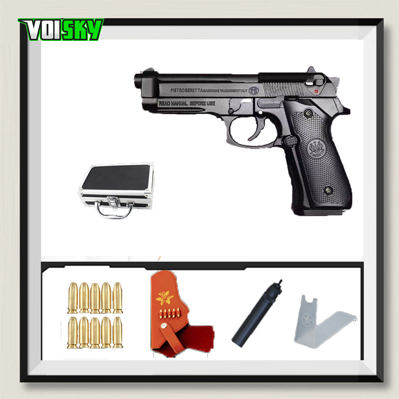 ベレッタM92 A1 1/2.05 フルメタル モデル 合金 メタルスライド モデルガン 科学と教育モデル