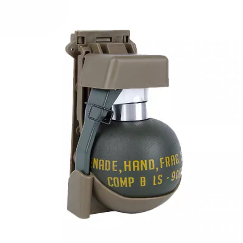 M67 グレネード 戦術訓練用 シミュレーションモデル ABS+合金製 中空インナーチャンバー付き 砂/ウォーターBB弾対応 コスプレ・トレーニングツール (カラーバリエーション3種).