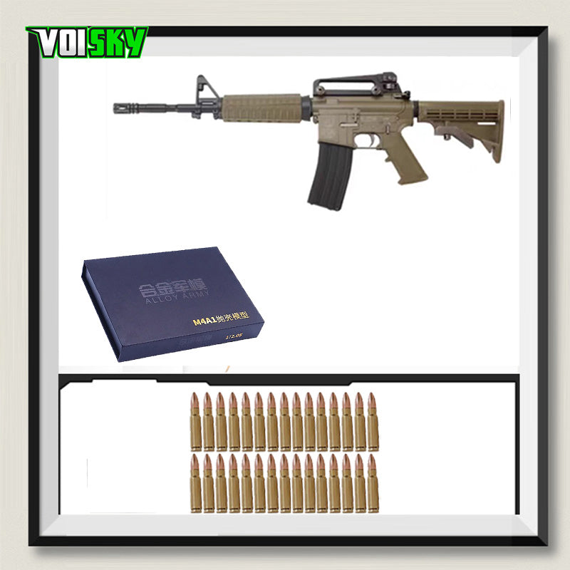 M4カービン 1/2.05 超精密 排莢式 非発火合金 メタルスライド モデルガン科学と教育モデル