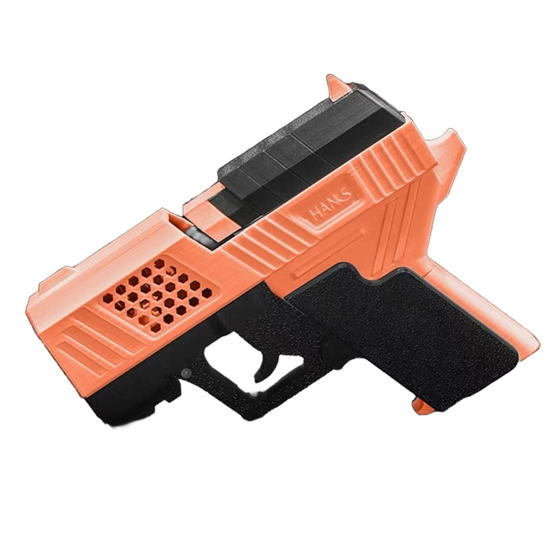 3Dプリントシリーズ AirPods Pro イヤフォンケース保護カバー モデル玩具銃 自動ポップアップカバー デザイン 発射不可 創造的な アクセサリー ギフト AirPods保護ケース.