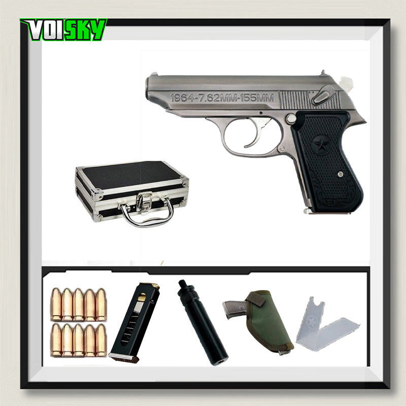 64式拳銃 1/2.05 スケール ミニチュアモデルガン 中国人民解放軍 科学と教育モデル