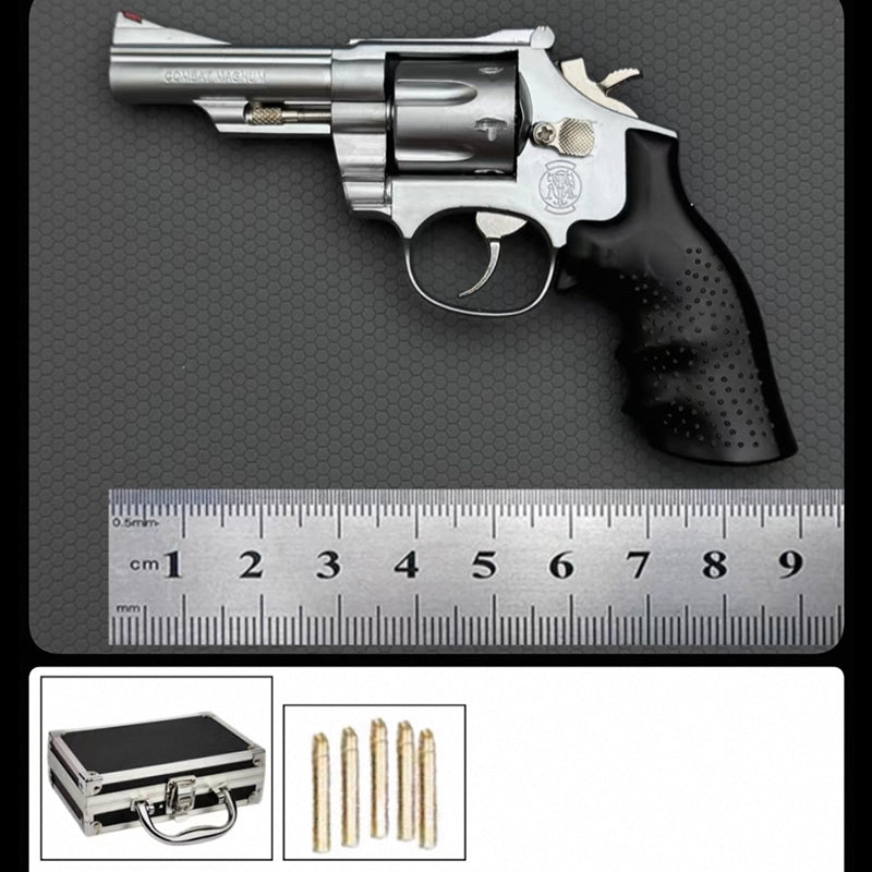 S&W M29 1:2.05 スミス&ウェッソン リボルバー模型 金属シリンダー玩具 発射不可