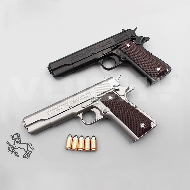 1911 コルト M1911-A1 1:2.05 モデルガン 全金属製 .45ACP 安全に分解・組み立て 高精度復刻 動作再現 非発射モデル
