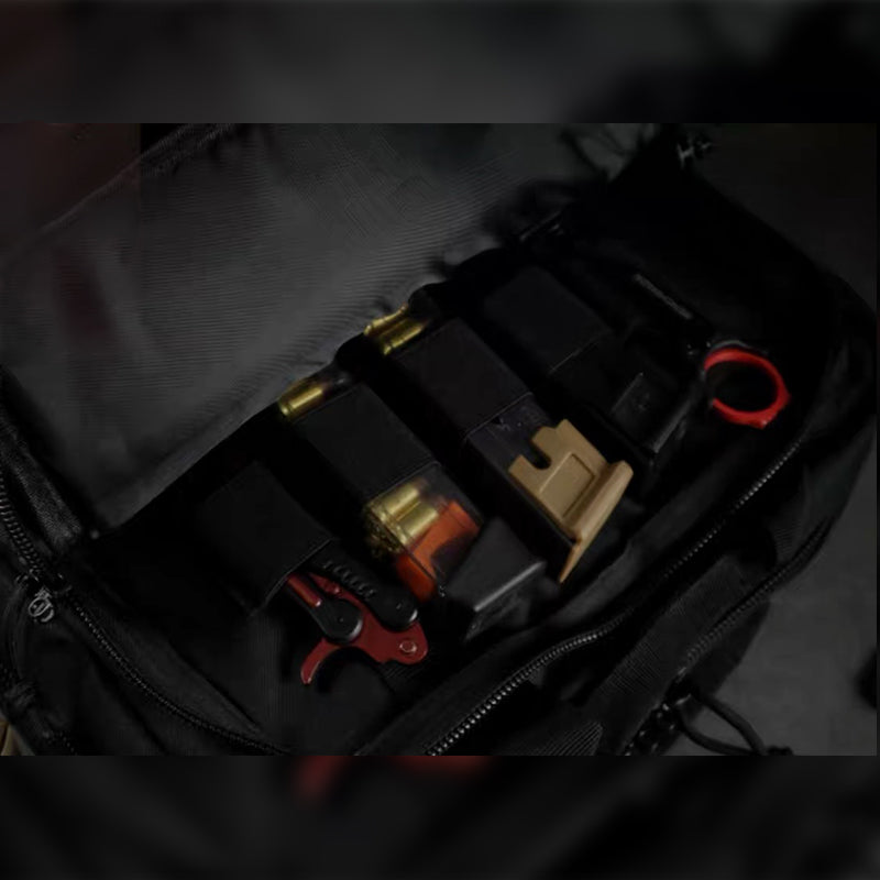GLOCK対応 ソフトハンドガンキャリーバッグ 高弾性 720D 防水ファブリック 多機能収納ポーチ サバゲー・アウトドア・ミリタリートレーニングなど幅広く対応
