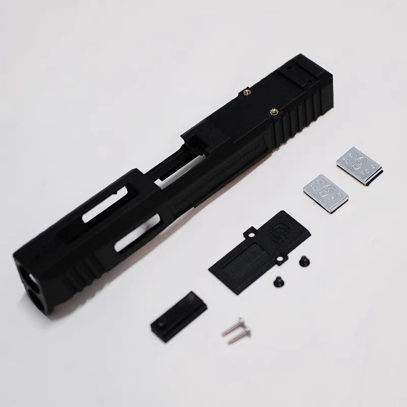 【SAIスタイル】模立方 G19/G19X対応 強化3Dプリントスライドキット|反動ブローバック&排莢式対応 トイガン用カスタムパーツ