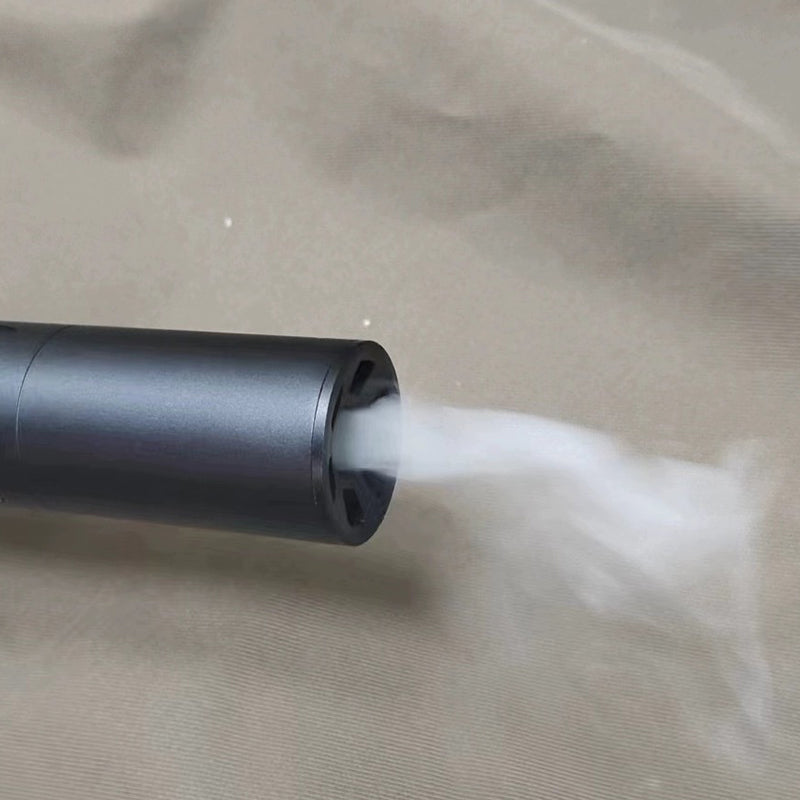 SMOKEY WOLF Smoke Silencer, Smoke Hider, Live Cartridge-Style Wind Toy Gun-Compatible Silencer Adapter, Proprietary Parts, Replica Flash Hider, 14mm Reverse Thread-Compatible