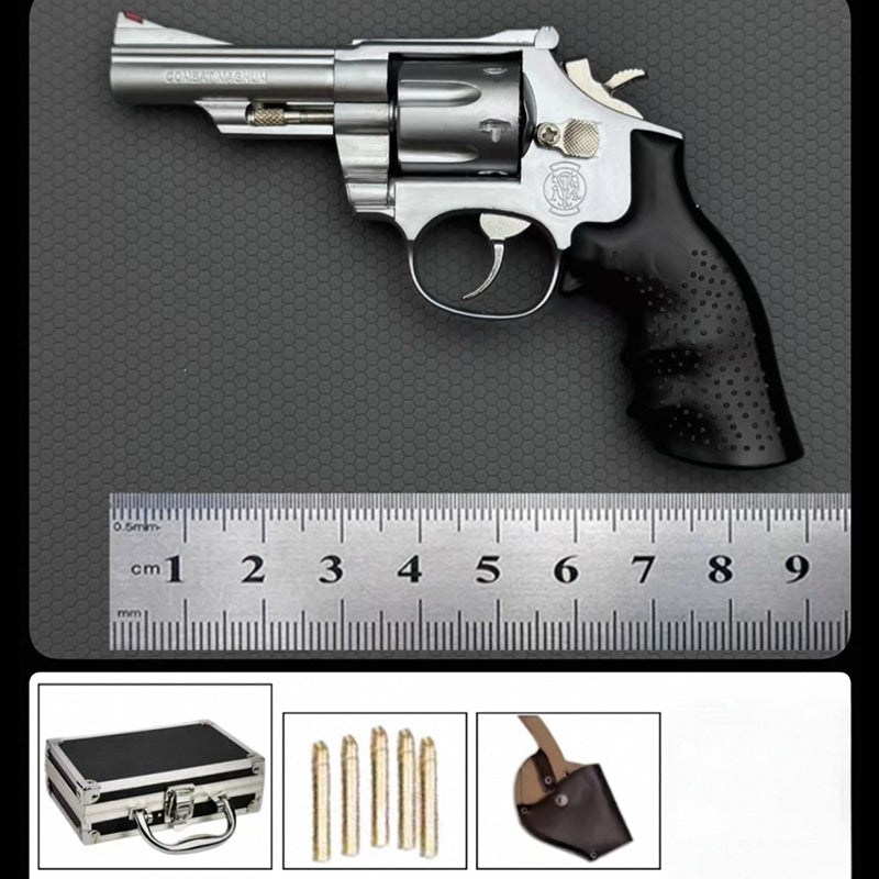 S&W M29 1:2.05 スミス&ウェッソン リボルバー模型 金属シリンダー玩具 発射不可