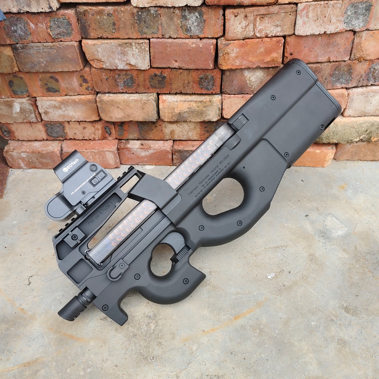 兵峰製 第四ロット P90 AEG Airsoft Gun Electric Gel Ball Blaster Gun