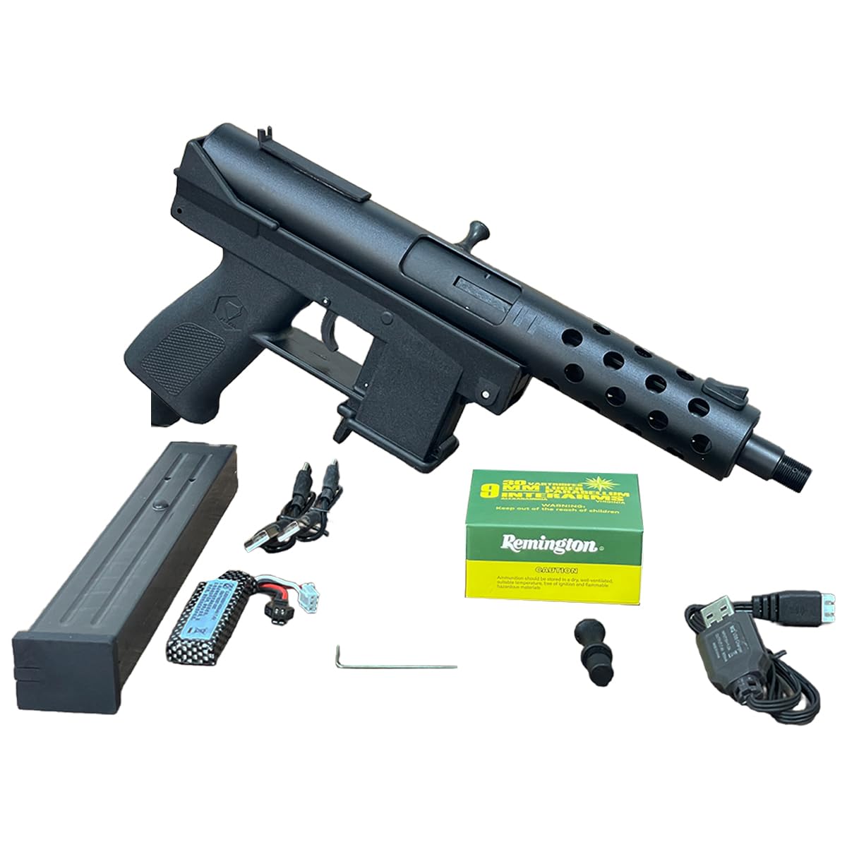 割引商品  リボルバー ショットガン風おもちゃ銃 DX-12  TEC-9 電動サブマシンガン ディスカウント・セール 半額で売る