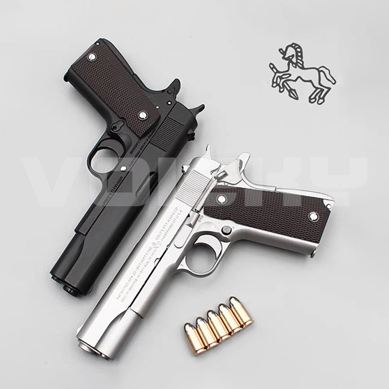 1911 コルト M1911-A1 1:2.05 モデルガン 全金属製 .45ACP 安全に分解・組み立て 高精度復刻 動作再現 非発射モデル