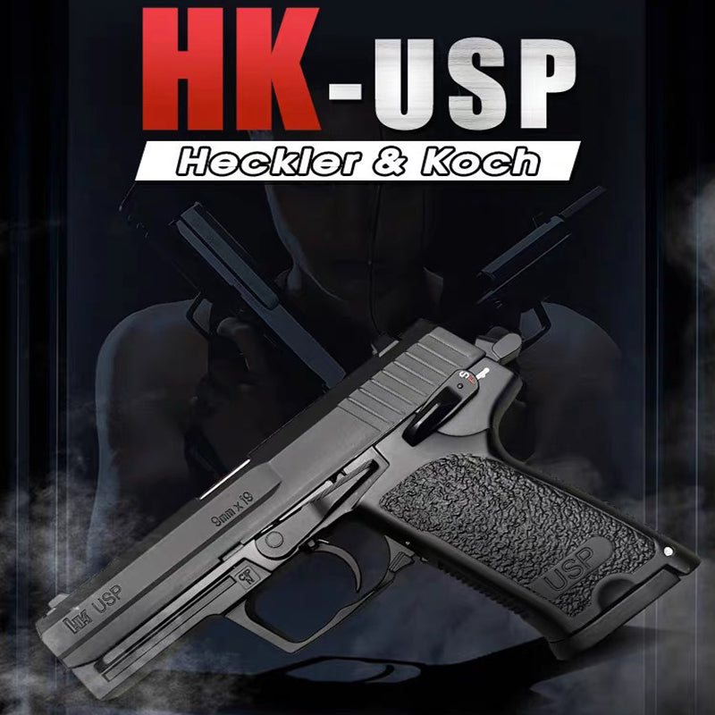 H&K USP 1/2.05 スケール ミニチュアモデルガン フルメタル モデル 合金 メタルスライド モデルガン 科学と教育モデル