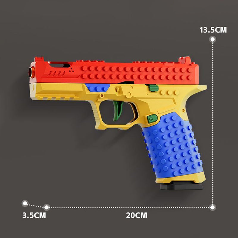 SIG17 ブロック組み立て式ソフト弾トイガン