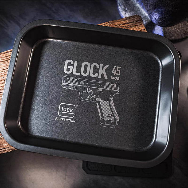 19X / GLOCK45 / BCM / SIG SAUER(シグ・ザウエル) EDC合金製タクティカルトレイ 装飾用・ツール収納用トレイ / マルチ収納プレート