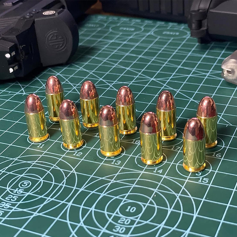 弾丸模型カート ABS素材 金色 ユニバーサル フィンガーアクションブローバックシリーズ BWHM製P320M18/P320M17/エイリアンピストル/GSH-18/MP40 STS製1911/CZ75/M9A1/USP CZS製TTI2011/ARK17