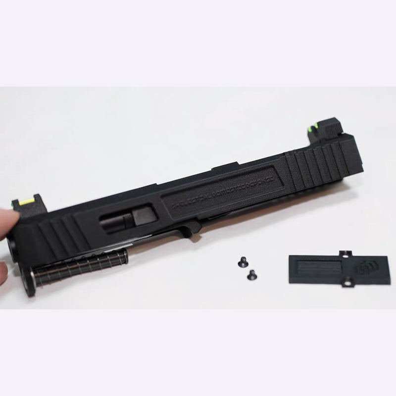 【SAIスタイル】模立方 G19/G19X対応 強化3Dプリントスライドキット|反動ブローバック&排莢式対応 トイガン用カスタムパーツ