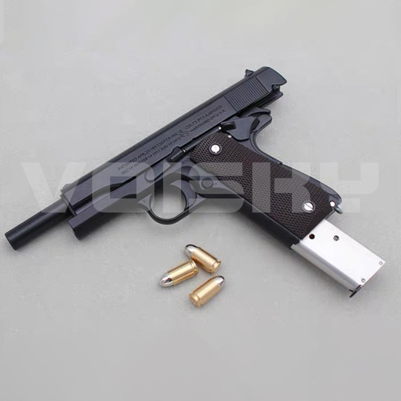 1911 コルト M1911-A1 1:2.05 モデルガン 全金属製 .45ACP 安全に分解・組み立て 高精度復刻 動作再現 非発射モデル