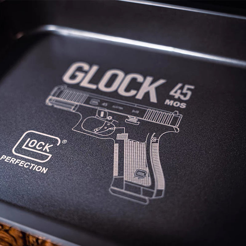 19X / GLOCK45 / BCM / SIG SAUER(シグ・ザウエル) EDC合金製タクティカルトレイ 装飾用・ツール収納用トレイ / マルチ収納プレート