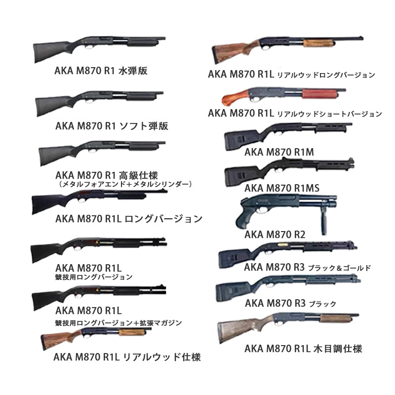AKA製 M870 レミントン ナーフ系 ショットガン風おもちゃ銃 排莢式 スポンジ弾発射