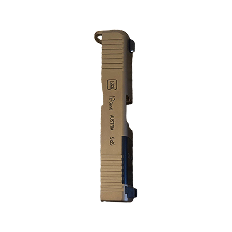 Glock19gen5 模立方製 金属ピストルスライド グロック ハンドガン風おもちゃ グロック ハンドガン トイガン モデルガン銃 トイガン 排莢式 発射不可 G19gen5