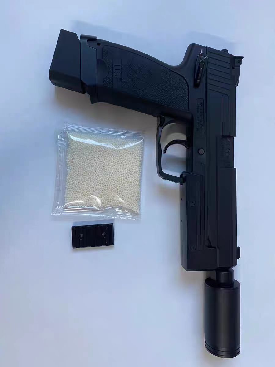 明朝 USP expert 電動ブローバック ハンドガン ゲルブラスター