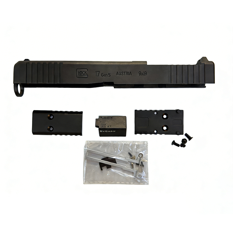 Glock17gen5 模立方製 金属ピストルスライド グロック ハンドガン風おもちゃ グロック ハンドガン トイガン モデルガン銃 トイガン 排莢式 発射不可 G17gen5