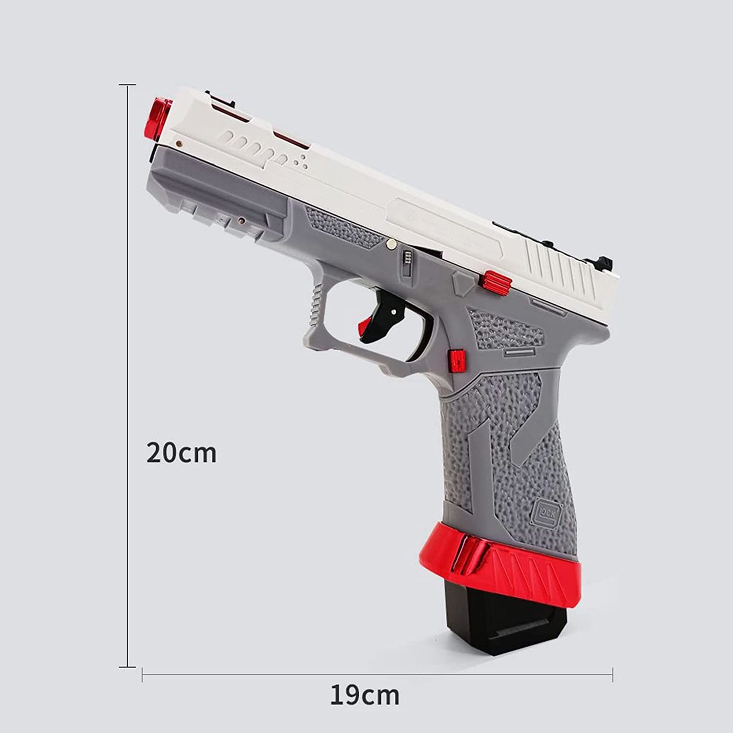 锋流製G01 タクティカル グロック スプリングカート式 排莢式 ハンドガン風 おもちゃハンドガン モデルガンレ 用いた訓練を行う子供用玩具