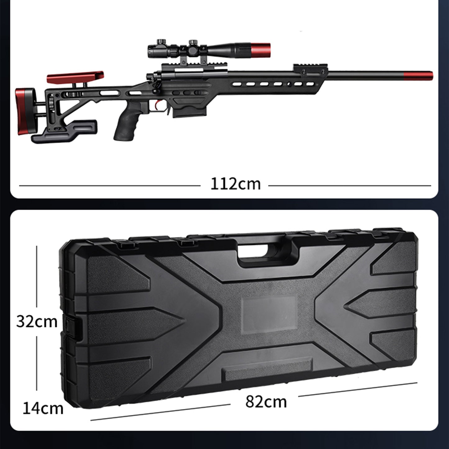 CZ 455 EVA Soft Bullet Bolt Action Sniper Rifle Toy Gun Toy Gun Manual Simulation Sponge Bullet Semi-automatic Training Gun Battle Game Precision Shooting Set