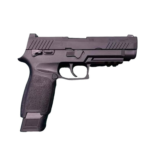 P320-M17 Blowback, shell ejection type, handgun-like toy gun, real cart, laser gun, laser model, laser irradiation, continuous firing, toy handgun, model gun, laser target training toy for children