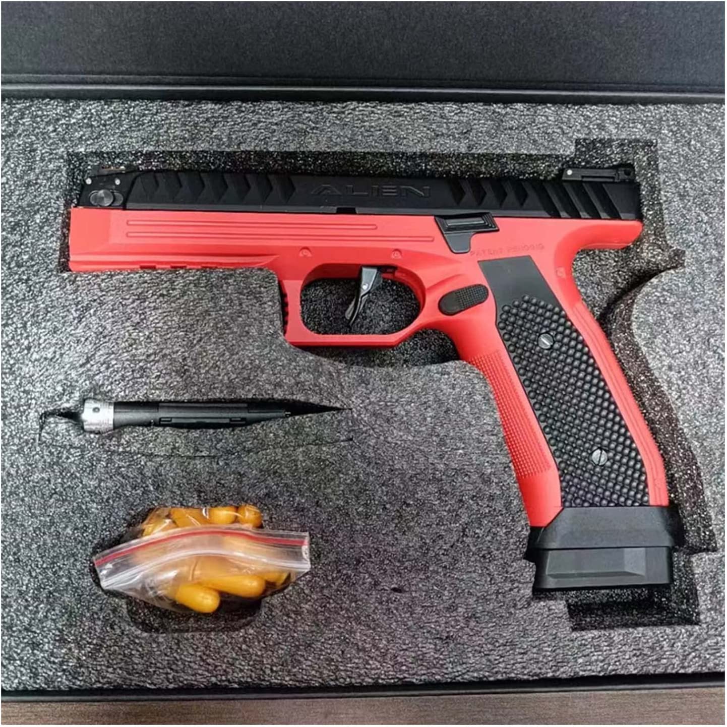 ALIEN PISTOL エイリアンピストル フィンガーアクションブローバック 排莢式