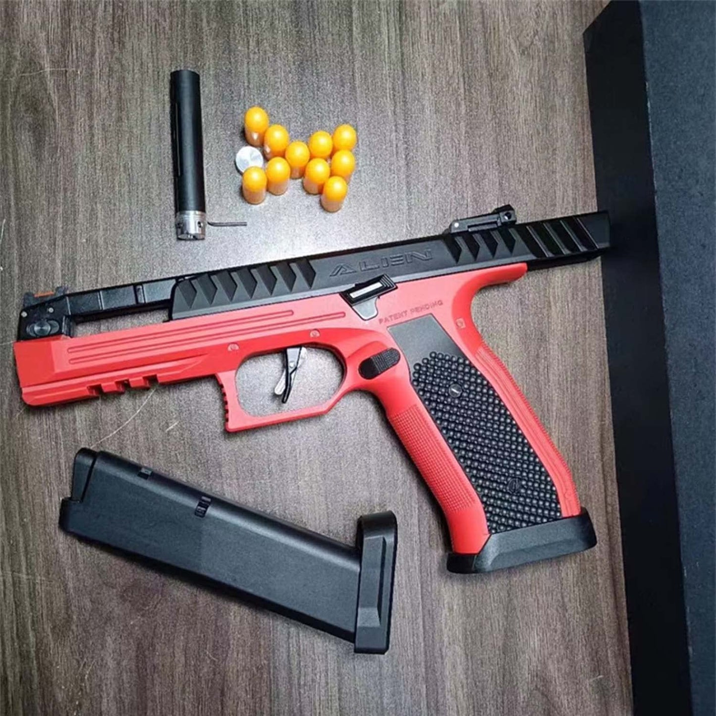 ALIEN PISTOL エイリアンピストル フィンガーアクションブローバック 排莢式