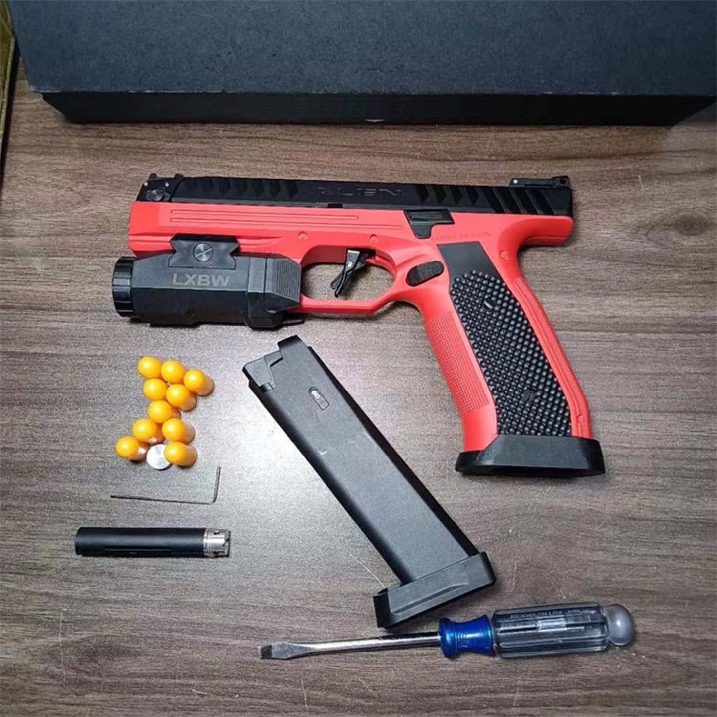 ALIEN PISTOL エイリアンピストル フィンガーアクションブローバック 排莢式
