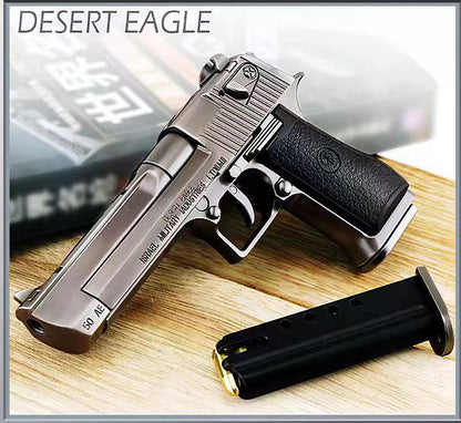 Desert Eagle デザート・イーグル 1: 2.05フルメタル モデル 合金 メタルスライド モデルガン 科学と教育モデル 誕生日プレゼント