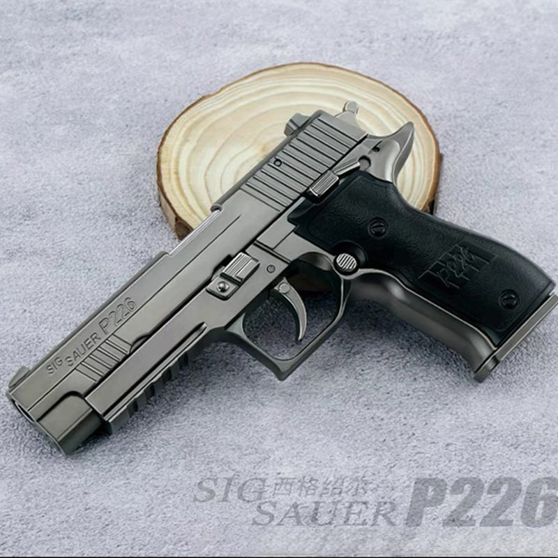 1:2.05 スケール シグ・ソーワー P226 合金モデルガン 男の子用おもちゃ リアルな金属製エアガン 非発射 – VOISKY  Superstore