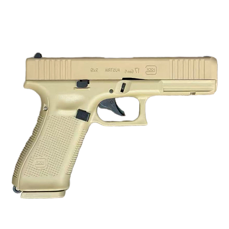 Glock17gen5 模立方製 金属ピストルスライド グロック ハンドガン風おもちゃ グロック ハンドガン トイガン モデルガン銃 トイガン 排莢式 発射不可 G17gen5