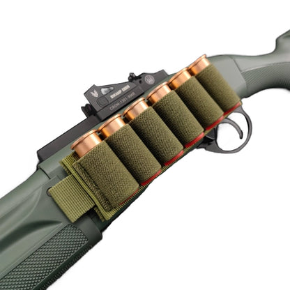 ベレッタ1301／AKA870 対応 6連ショットシェルホルダー 魔法テープ固定 サイド取付 汎用タイプ