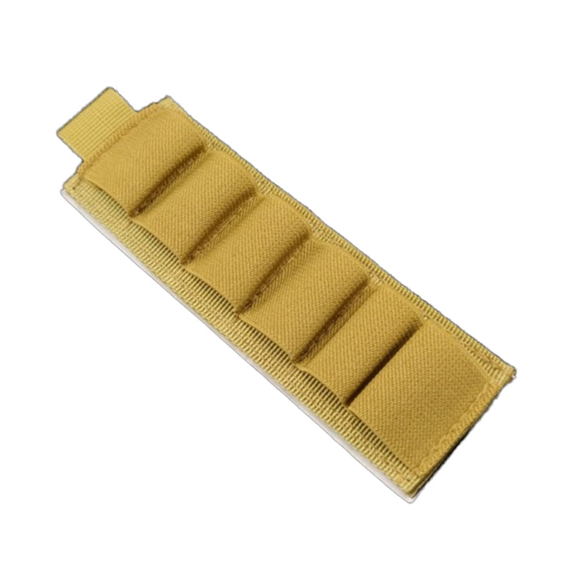 ベレッタ1301／AKA870 対応 6連ショットシェルホルダー 魔法テープ固定 サイド取付 汎用タイプ