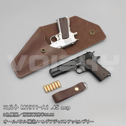 M1911-A1 モデルガン 1:2.05スケール 全金属製・分解可能・発射不可