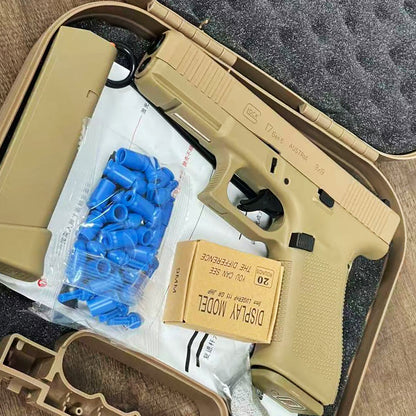 Glock17gen5 模立方製 金属ピストルスライド グロック ハンドガン風おもちゃ グロック ハンドガン トイガン モデルガン銃 トイガン 排莢式 発射不可 G17gen5