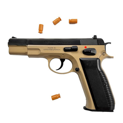 CZ75  東南重工製 金属ピストルスライド  ブローバック式 レーザー発光＆排莢機能 排莢式 発射不可 モデルガン 専用