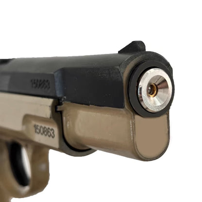 CZ75  東南重工製 金属ピストルスライド  ブローバック式 レーザー発光＆排莢機能 排莢式 発射不可 モデルガン 専用