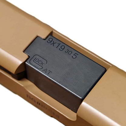 模立方製 G17/G19X/G19対応 アルミ合金製 アウターバレル サイレンサー／マズルブレーキ用変換アダプター マズルキャップ スチール製エジェクションポート