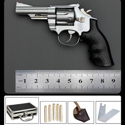 S&W M29 1:2.05 スミス&ウェッソン リボルバー模型 金属シリンダー玩具 発射不可