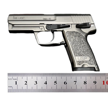 H&K USP 1/2.05 スケール ミニチュアモデルガン フルメタル モデル 合金  メタルスライド  モデルガン 科学と教育モデル