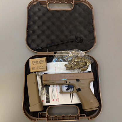 Glock19gen5 模立方製 金属ピストルスライド グロック ハンドガン風おもちゃ グロック ハンドガン トイガン モデルガン銃 トイガン 排莢式 発射不可 G19gen5