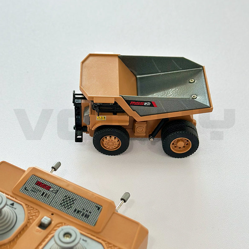 1/64 リモートコント 重機 ラジコン ダンプカー 作業車 ミニ 合金
