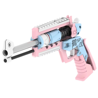 鹤组SP 爆発拳銃 3Dプリント玩具 ピストル単発 サバイバルシューティングゲーム