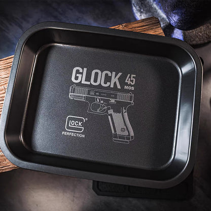 19X / GLOCK45 / BCM / SIG SAUER（シグ・ザウエル） EDC合金製タクティカルトレイ 装飾用・ツール収納用トレイ / マルチ収納プレート